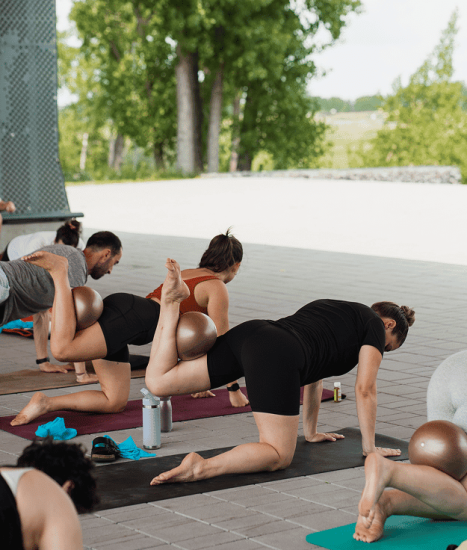 Cours de Pilates prénatal
